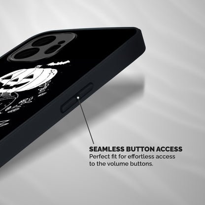 Stay Creepy Shockproof Hybrid Protection (Metal + TPU) Back Case Cover