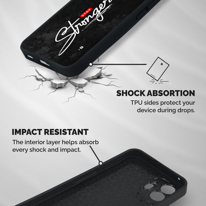 Stay Stronger Shockproof Hybrid Protection (Metal + TPU) Back Case Cover