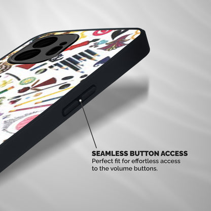 Studio Shockproof Hybrid Protection (Metal + TPU) Back Case Cover