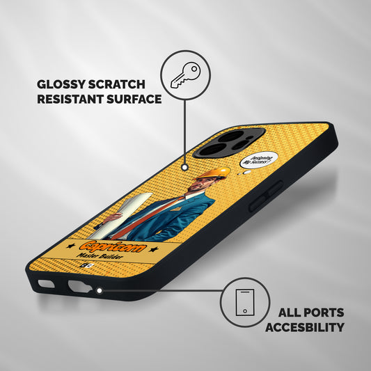 Successful Capricorn Shockproof Hybrid Protection (Metal + TPU) Back Case Cover