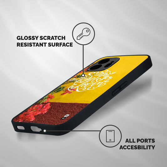 Summer Lovin Shockproof Hybrid Protection (Metal + TPU) Back Case Cover