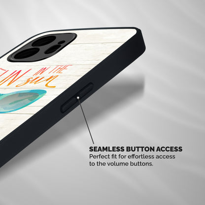 Sun Fun Shockproof Hybrid Protection (Metal + TPU) Back Case Cover