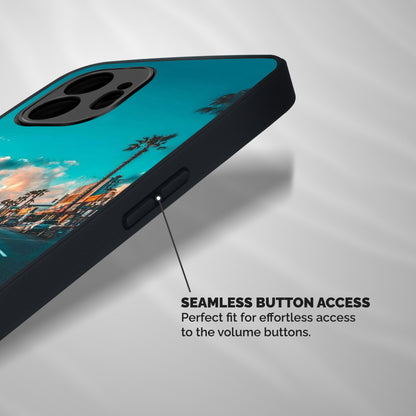 Sundown Road Shockproof Hybrid Protection (Metal + TPU) Back Case Cover