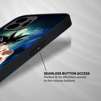 Super Saiyan God Shockproof Hybrid Protection (Metal + TPU) Back Case Cover