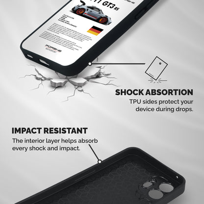 Supercar Features Shockproof Hybrid Protection (Metal + TPU) Back Case Cover