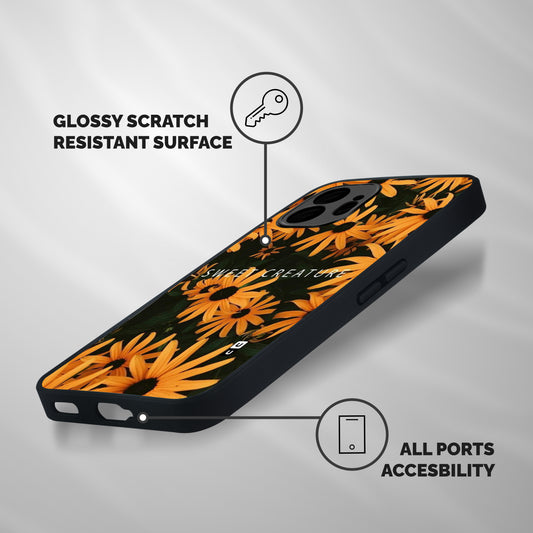 Sweet Creature Shockproof Hybrid Protection (Metal + TPU) Back Case Cover