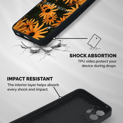 Sweet Creature Shockproof Hybrid Protection (Metal + TPU) Back Case Cover