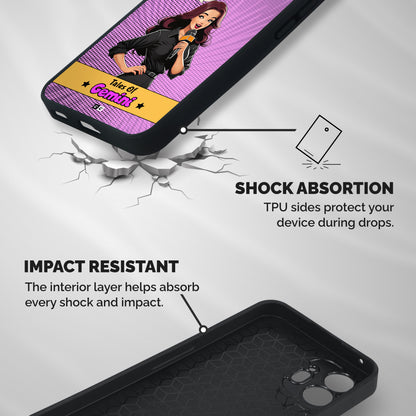 Tales Of Gemini Shockproof Hybrid Protection (Metal + TPU) Back Case Cover
