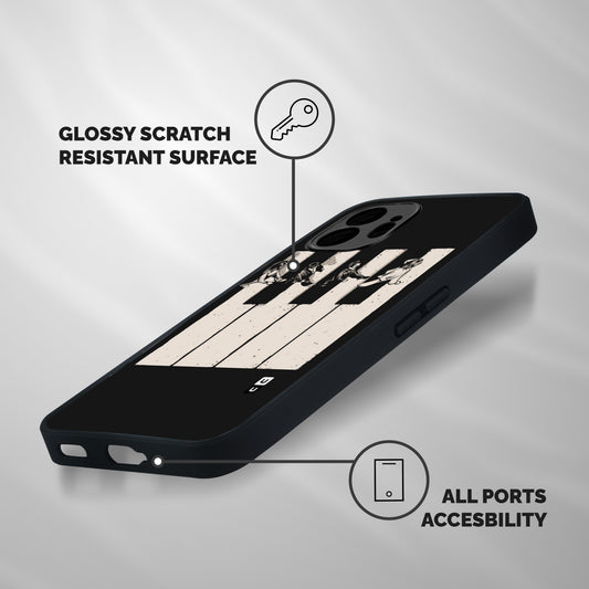 Talk A Walk Shockproof Hybrid Protection (Metal + TPU) Back Case Cover