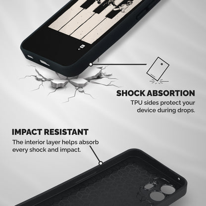Talk A Walk Shockproof Hybrid Protection (Metal + TPU) Back Case Cover