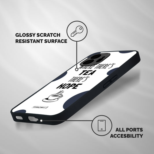 Tea Hope Shockproof Hybrid Protection (Metal + TPU) Back Case Cover