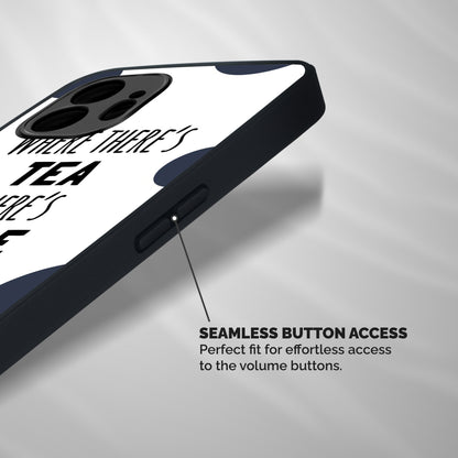 Tea Hope Shockproof Hybrid Protection (Metal + TPU) Back Case Cover