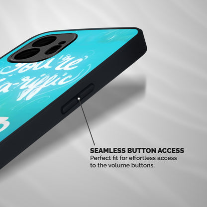 Tea-rific Shockproof Hybrid Protection (Metal + TPU) Back Case Cover