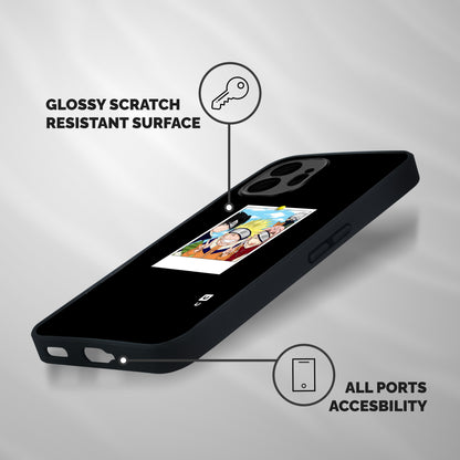 Team Kakashi Cute Shockproof Hybrid Protection (Metal + TPU) Back Case Cover