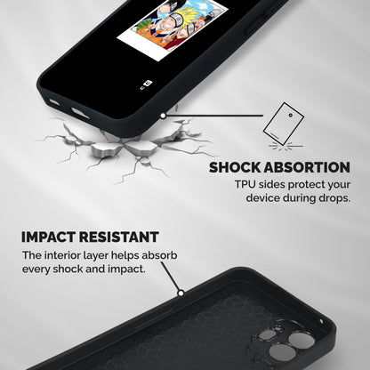 Team Kakashi Cute Shockproof Hybrid Protection (Metal + TPU) Back Case Cover