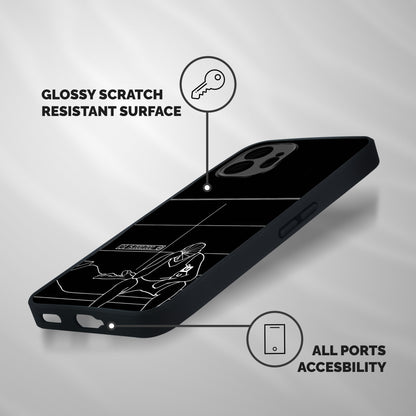 Teen Merits Shockproof Hybrid Protection (Metal + TPU) Back Case Cover