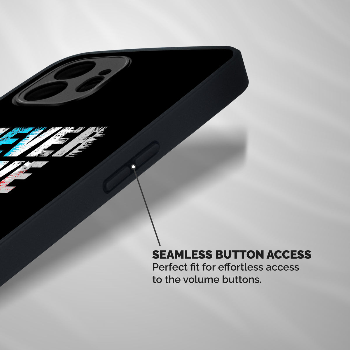 The Determined Shockproof Hybrid Protection (Metal + TPU) Back Case Cover