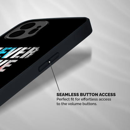 The Determined Shockproof Hybrid Protection (Metal + TPU) Back Case Cover