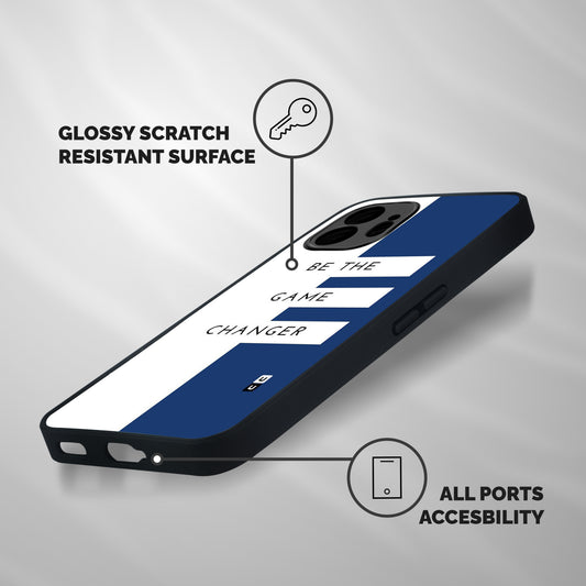 The Game Changer Shockproof Hybrid Protection (Metal + TPU) Back Case Cover