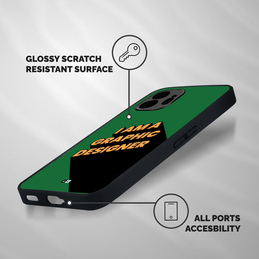 The Graphic Designer Shockproof Hybrid Protection (Metal + TPU) Back Case Cover