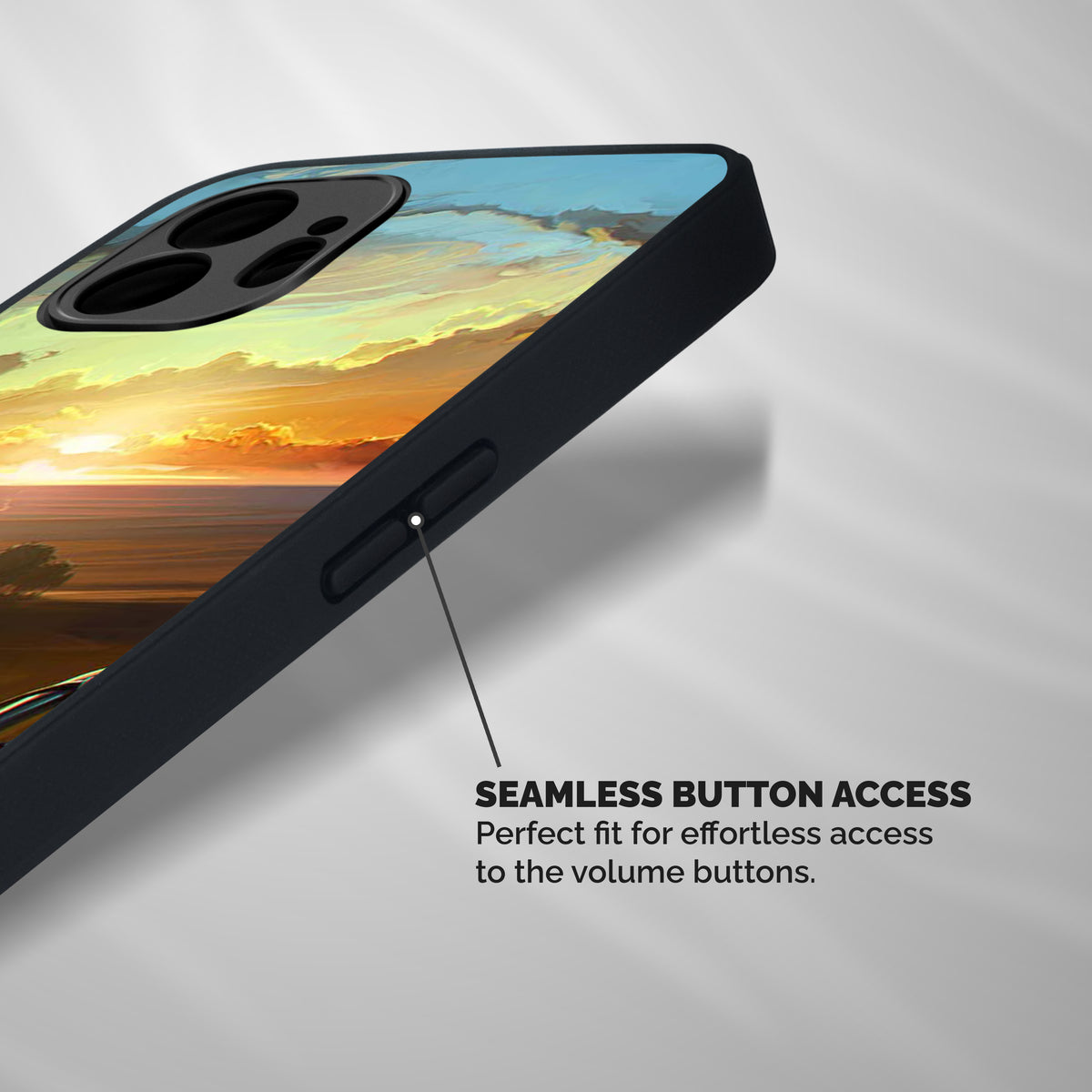 The Long Ride Shockproof Hybrid Protection (Metal + TPU) Back Case Cover