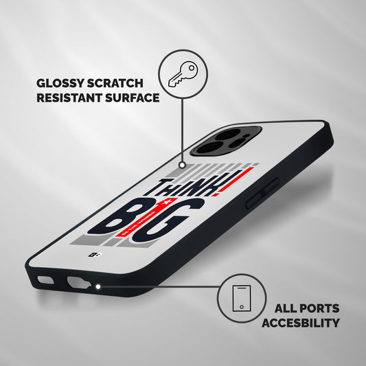 Think Big Shockproof Hybrid Protection (Metal + TPU) Back Case Cover
