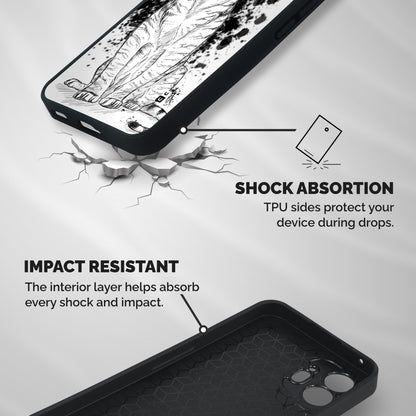 Tiger Wink Shockproof Hybrid Protection (Metal + TPU) Back Case Cover