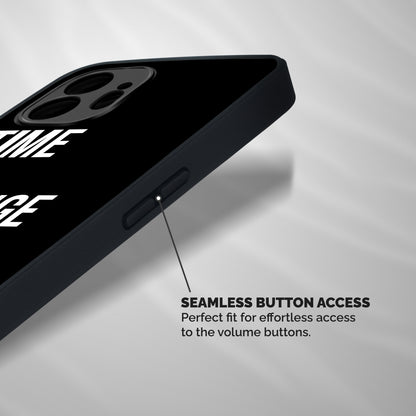 Time to Change the Game Shockproof Hybrid Protection (Metal + TPU) Back Case Cover
