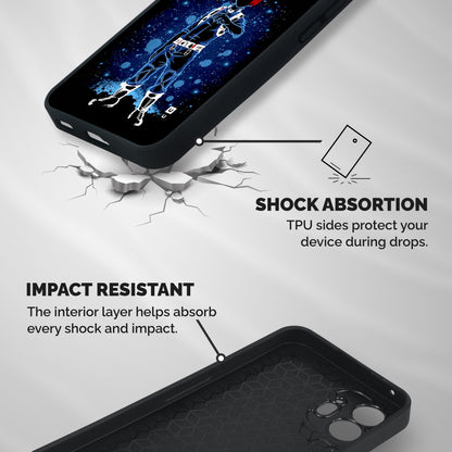 Todoroki Stance Shockproof Hybrid Protection (Metal + TPU) Back Case Cover
