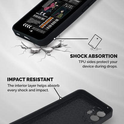 Tomioka Giyu Shockproof Hybrid Protection (Metal + TPU) Back Case Cover