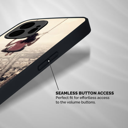 Top Of The World Shockproof Hybrid Protection (Metal + TPU) Back Case Cover