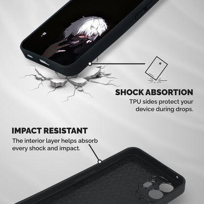 Toukyo Ghoul Kaneki Alternate Shockproof Hybrid Protection (Metal + TPU) Back Case Cover