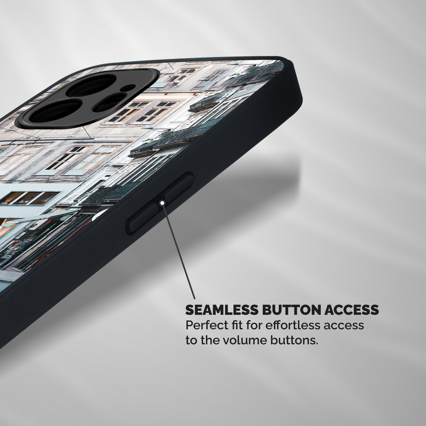 Tramp Train Shockproof Hybrid Protection (Metal + TPU) Back Case Cover