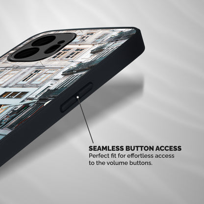 Tramp Train Shockproof Hybrid Protection (Metal + TPU) Back Case Cover
