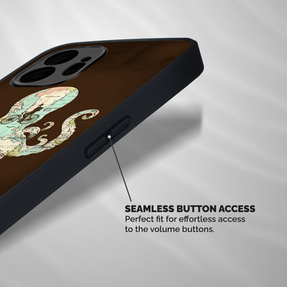 Travel Octopus Shockproof Hybrid Protection (Metal + TPU) Back Case Cover