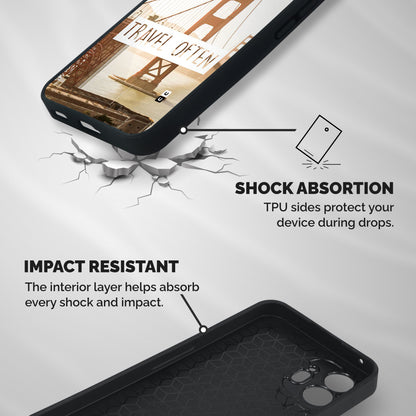 Travel Often Shockproof Hybrid Protection (Metal + TPU) Back Case Cover