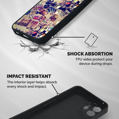 Travel Pictures Shockproof Hybrid Protection (Metal + TPU) Back Case Cover