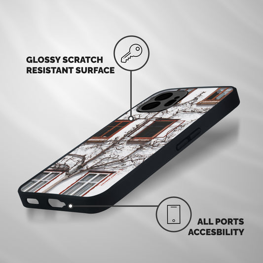 Tree House Shockproof Hybrid Protection (Metal + TPU) Back Case Cover