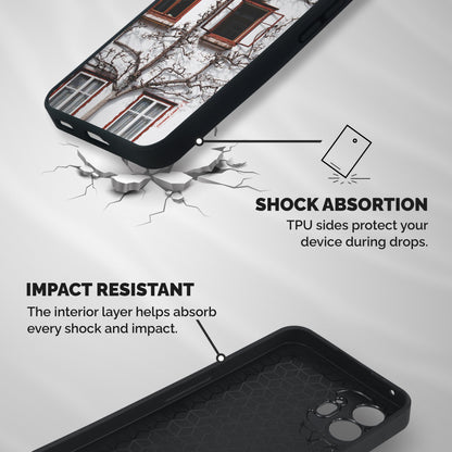 Tree House Shockproof Hybrid Protection (Metal + TPU) Back Case Cover