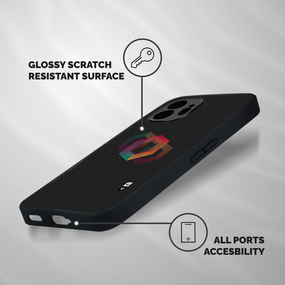 Tri-hexa Colours Shockproof Hybrid Protection (Metal + TPU) Back Case Cover