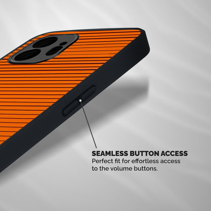 Trippy Stripes Shockproof Hybrid Protection (Metal + TPU) Back Case Cover