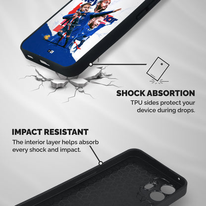 Tropical Sensation Shockproof Hybrid Protection (Metal + TPU) Back Case Cover