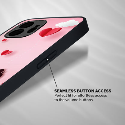 True Love Shockproof Hybrid Protection (Metal + TPU) Back Case Cover