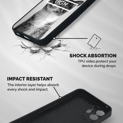 Ugh Kitty Shockproof Hybrid Protection (Metal + TPU) Back Case Cover