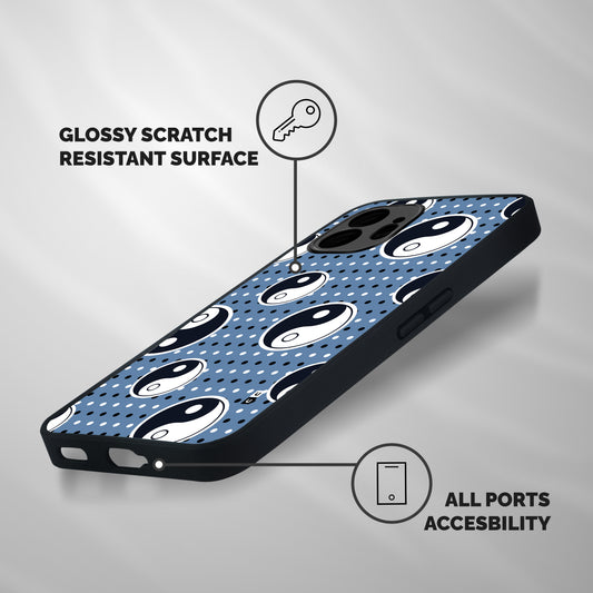 Ultimate Yin Yang Shockproof Hybrid Protection (Metal + TPU) Back Case Cover