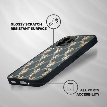 Ultra Beauty Pattern Shockproof Hybrid Protection (Metal + TPU) Back Case Cover
