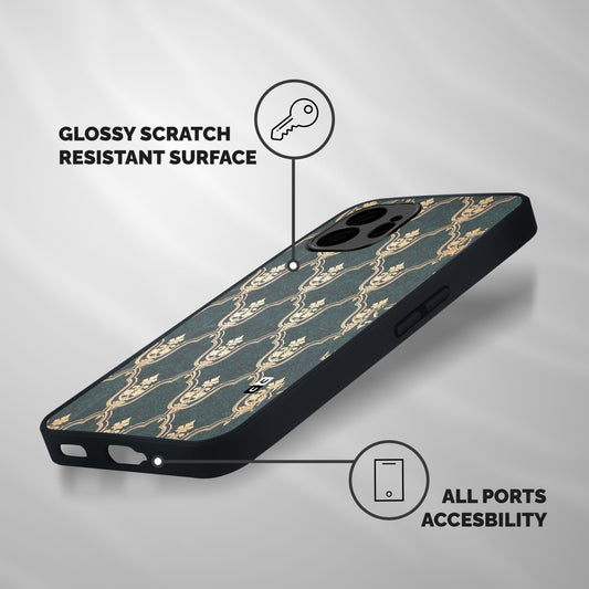 Ultra Beauty Pattern Shockproof Hybrid Protection (Metal + TPU) Back Case Cover