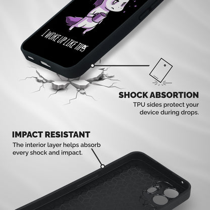 Unicorn Morning Shockproof Hybrid Protection (Metal + TPU) Back Case Cover