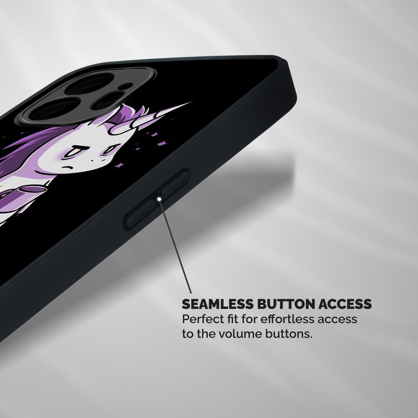 Unicorn Morning Shockproof Hybrid Protection (Metal + TPU) Back Case Cover