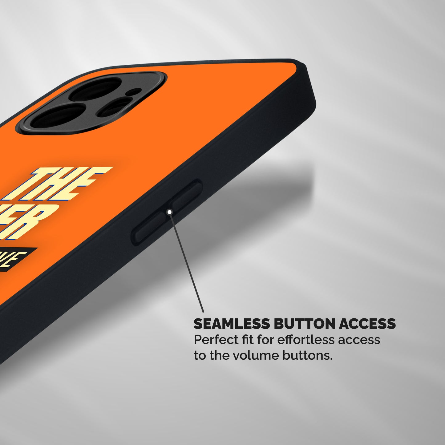 Upbeat Vibes Shockproof Hybrid Protection (Metal + TPU) Back Case Cover